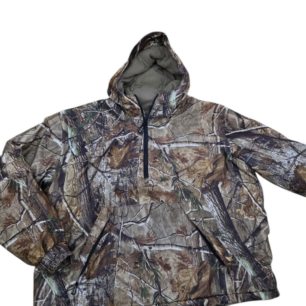 Guide Series  Camo Jacket men's size XXL‎ Waterproof Lined Hunting Pullover
